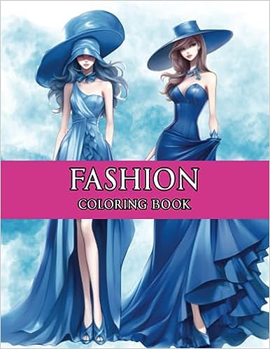 Fashion Coloring Book: Unleash Your Inner Artist with British Flair