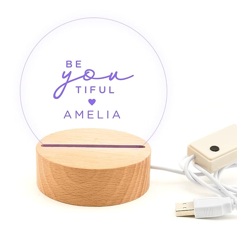 Illuminate Your World with Personalized Elegance: The Mini LED Desk Lamp